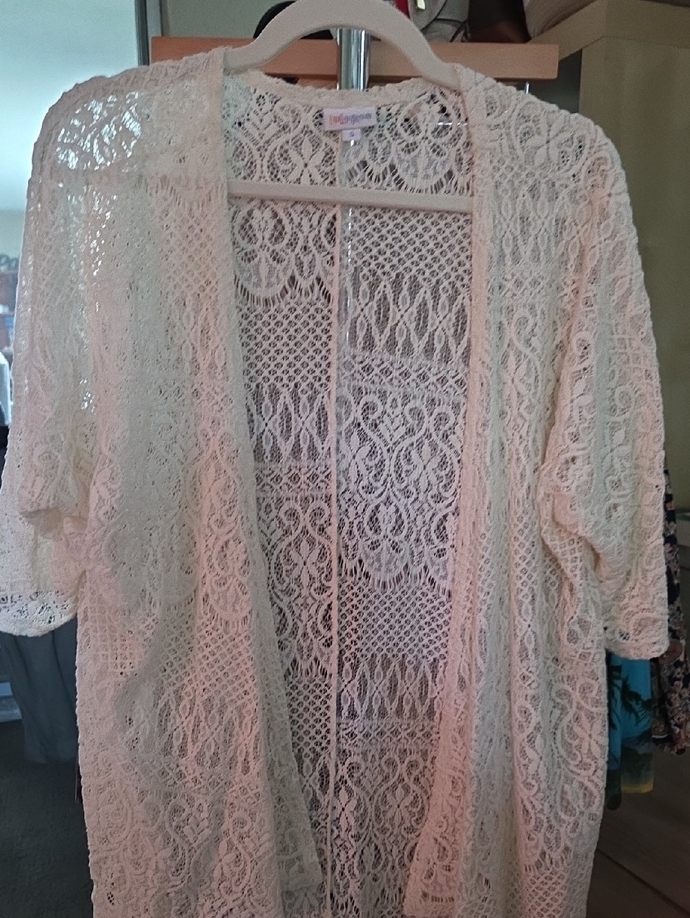 Crocheted cardigan